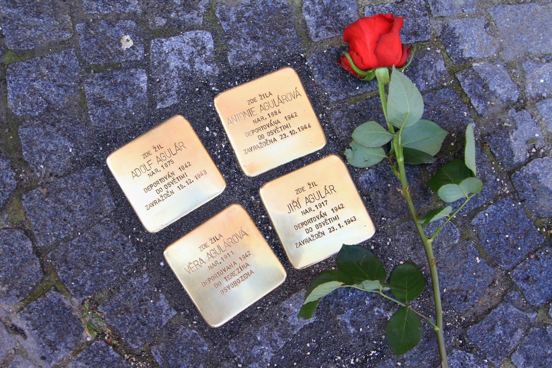 Kameny zmizelých Stolpersteine