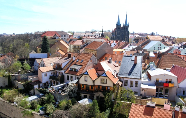 Výhled z věže Regionálního muzea