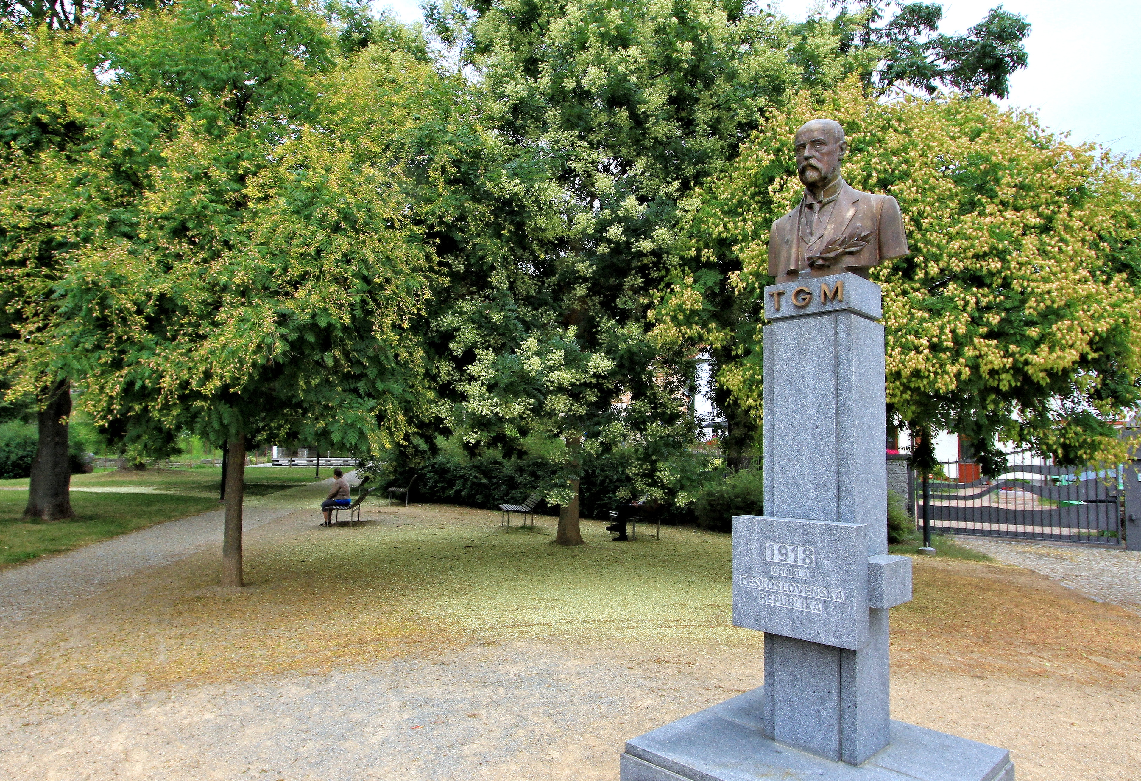 TGM Masaryk park Republiky