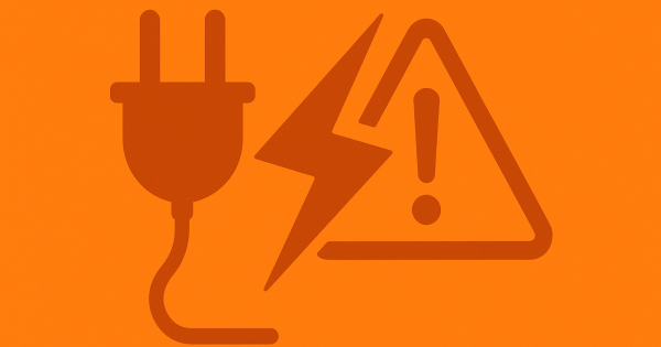 Energie odstávka grafika Energie odstávka grafika