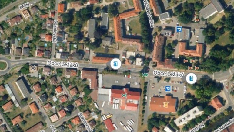 Obce Ležáků