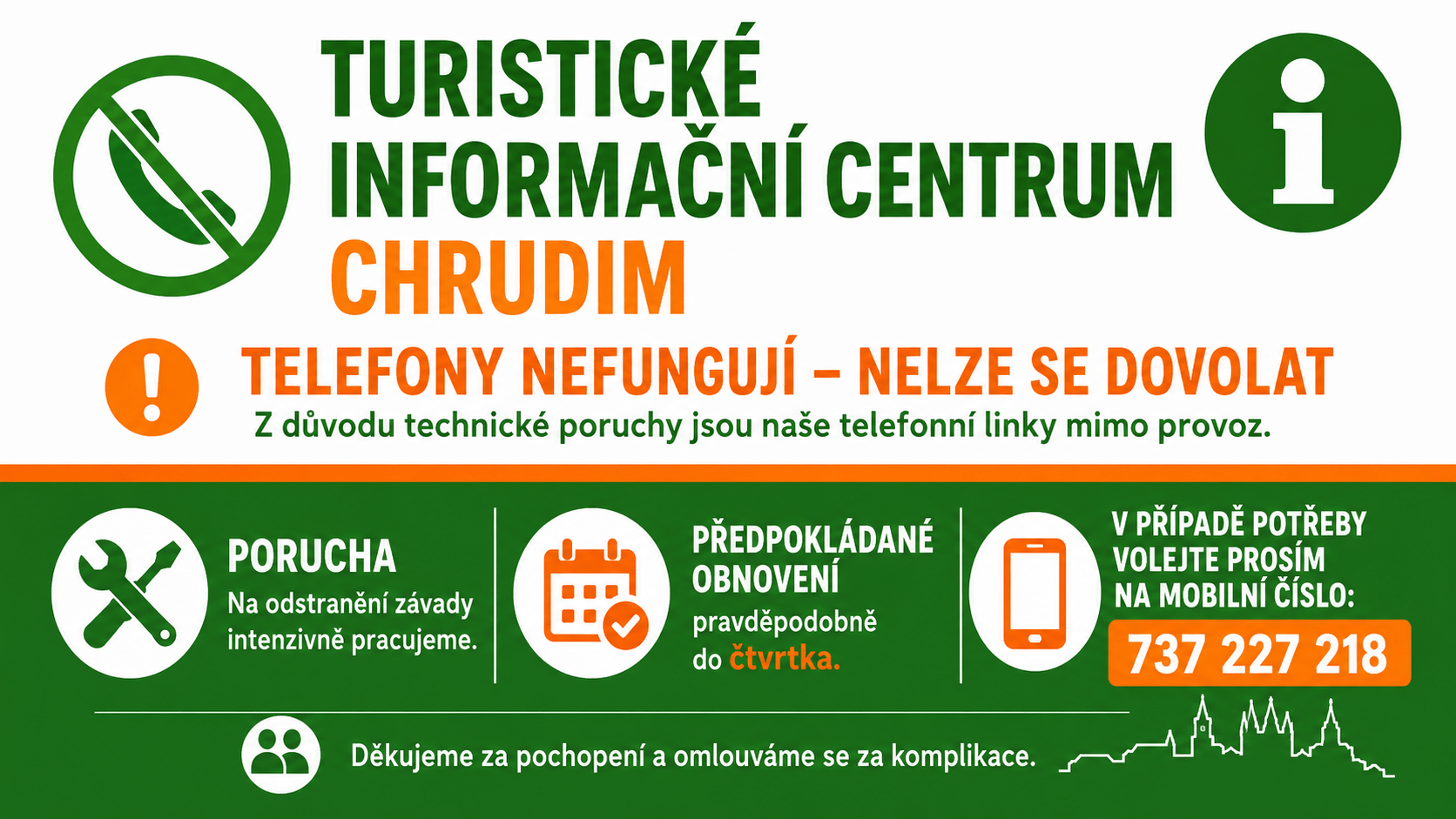 TIČ upozornění TIČ upozornění
