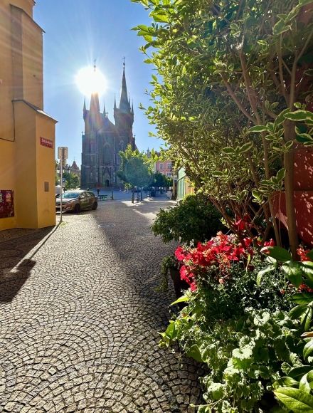 Ulice s kostelem