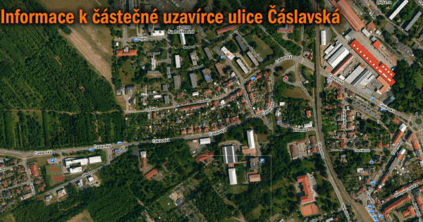 Uzavírka Čáslavská info