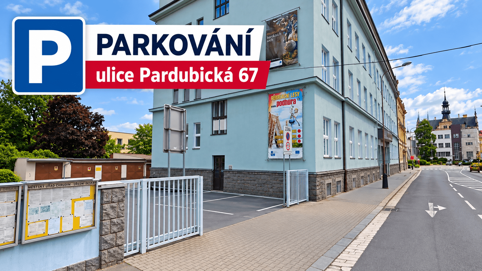 Parkování Chrudim ožije