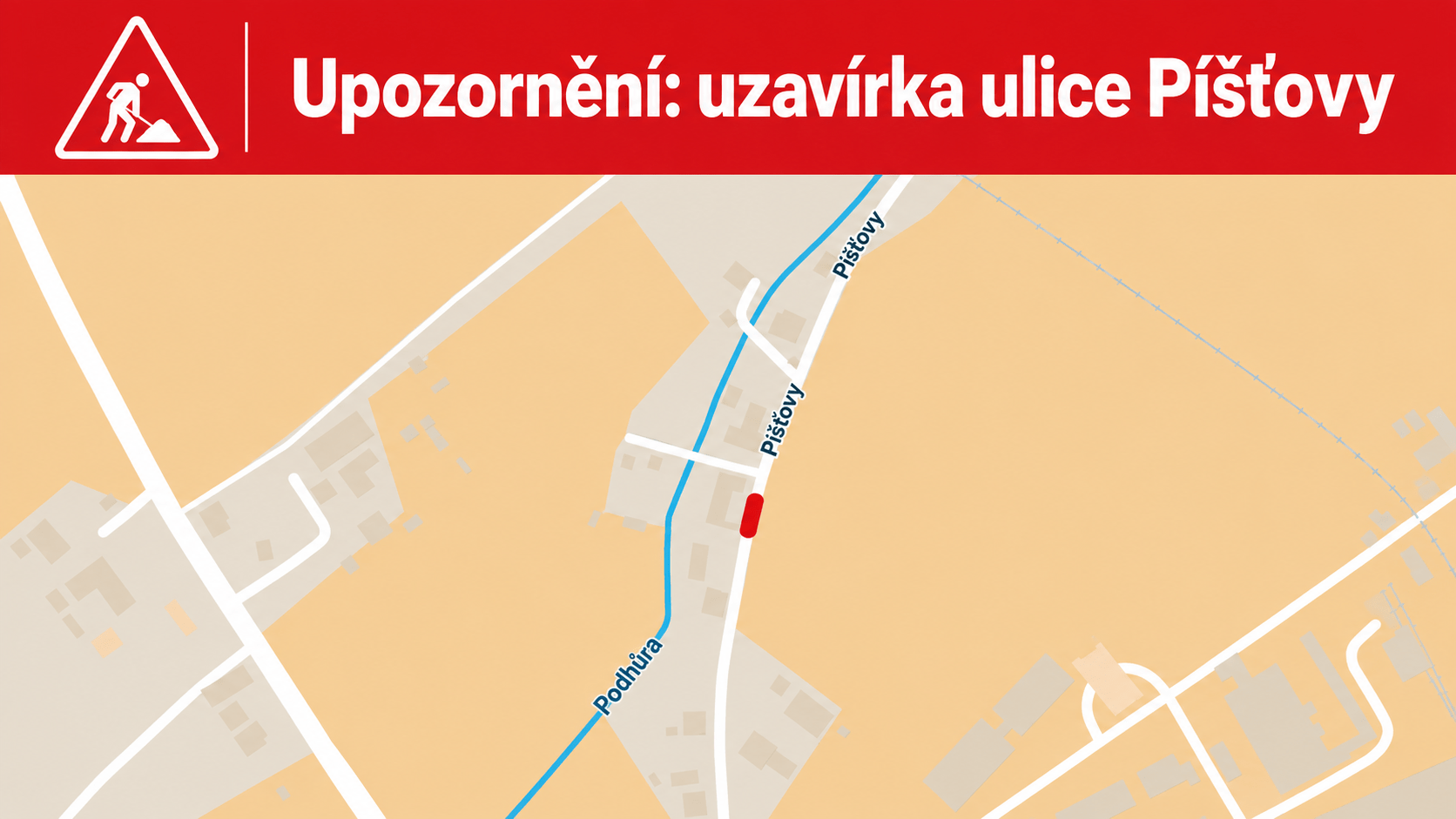 oprava povrchu místní komunikace v ulici Píšťov oprava povrchu místní komunikace v ulici Píšťov